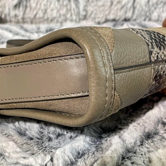 NWOT - COACH SWAGGER WRISTLET IN PATCHWORK EXOTIC EMBOSSED LEATHER (65140) - Picture 6 of 9